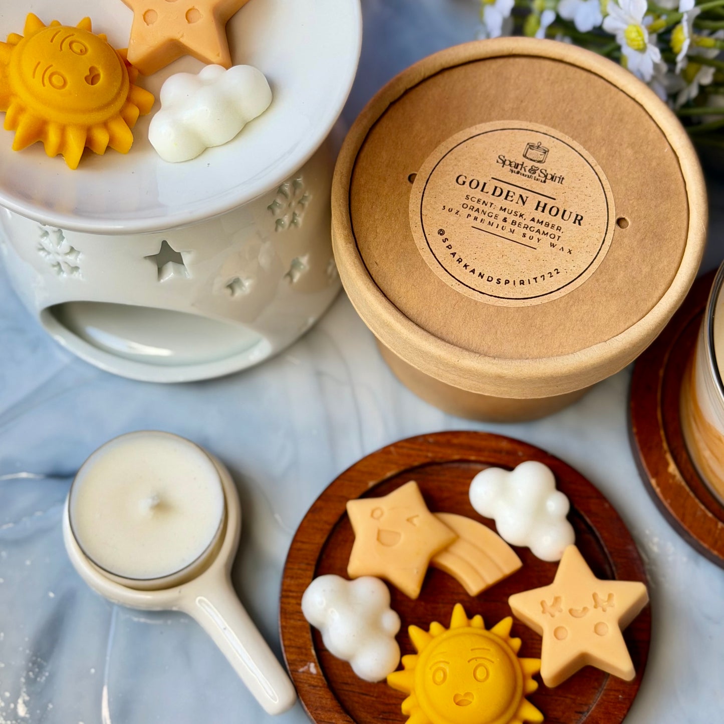 GOLDEN HOUR – Wax Melts ☀️☁️✨