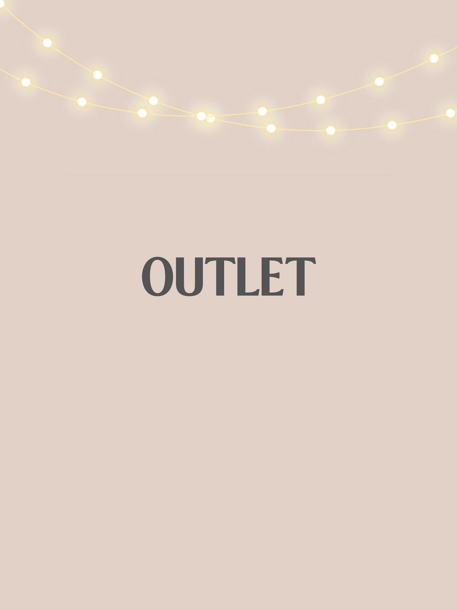 OUTLET✨