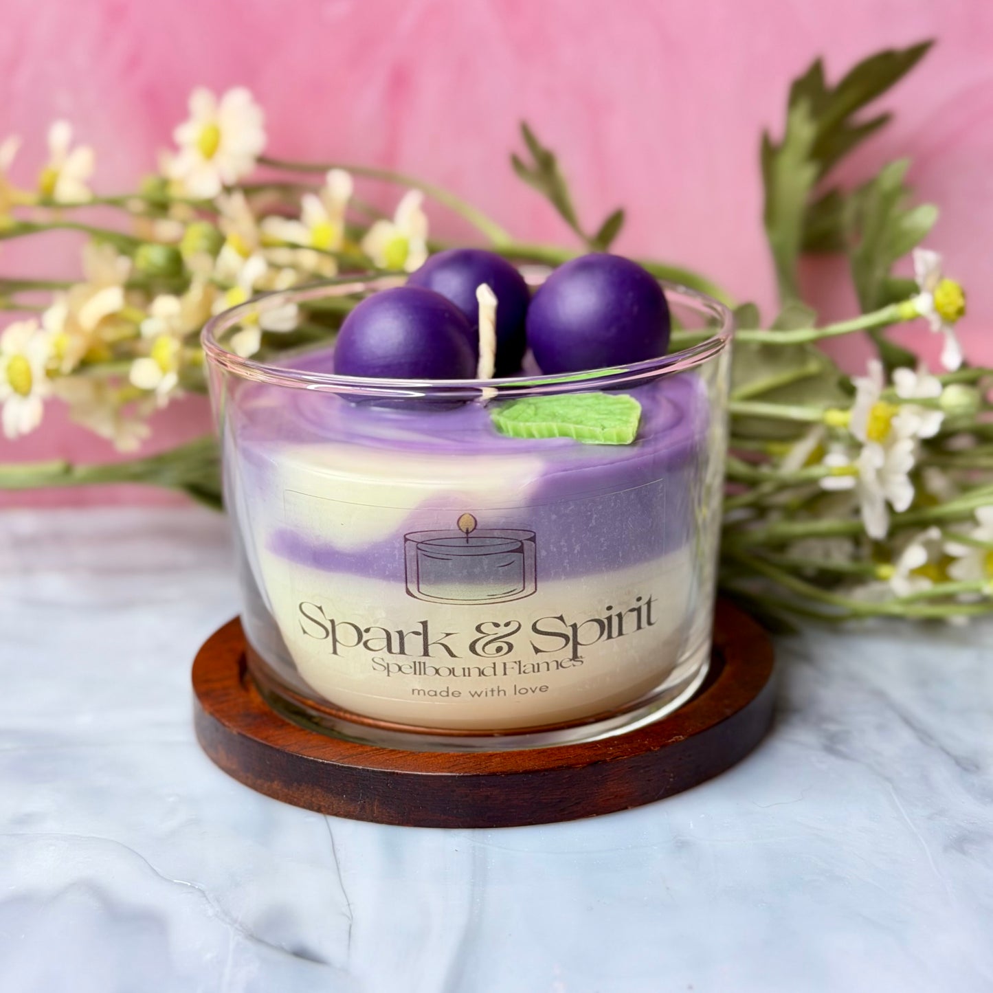 GRAPE POP! – Candle 9oz 🍇💜✨