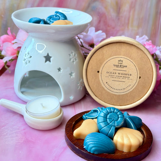 OCEAN WHISPER – Wax Melts 🌊🐚✨