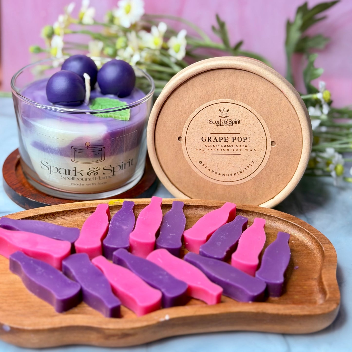 GRAPE POP! – Wax Melts 🍇🥤💜✨