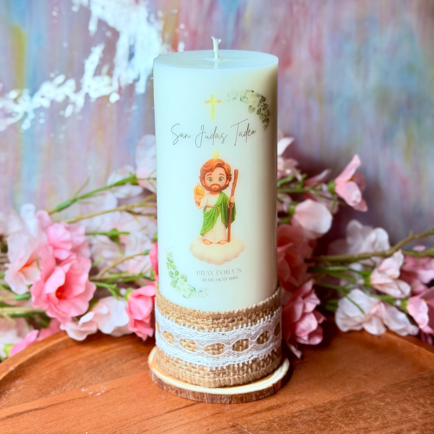 San Judas Tadeo Candle ✨🕊️