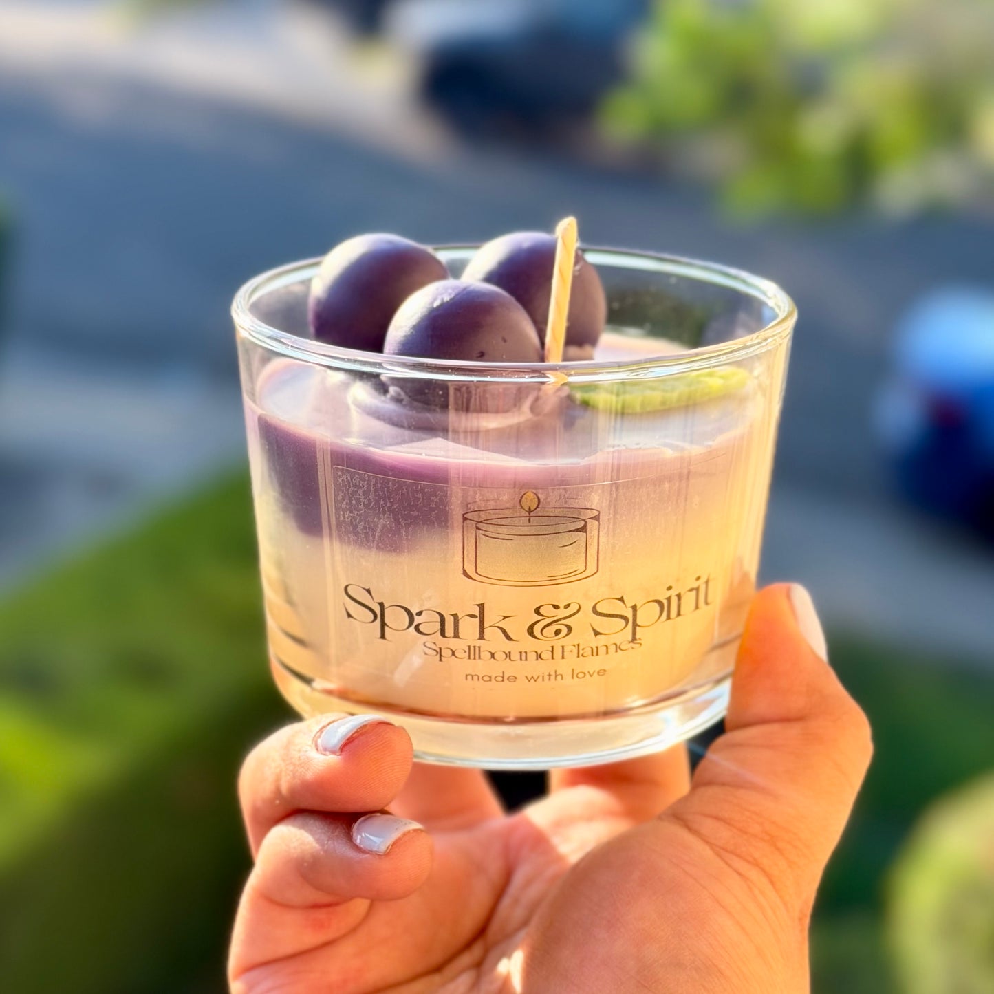 GRAPE POP! – Candle 9oz 🍇💜✨