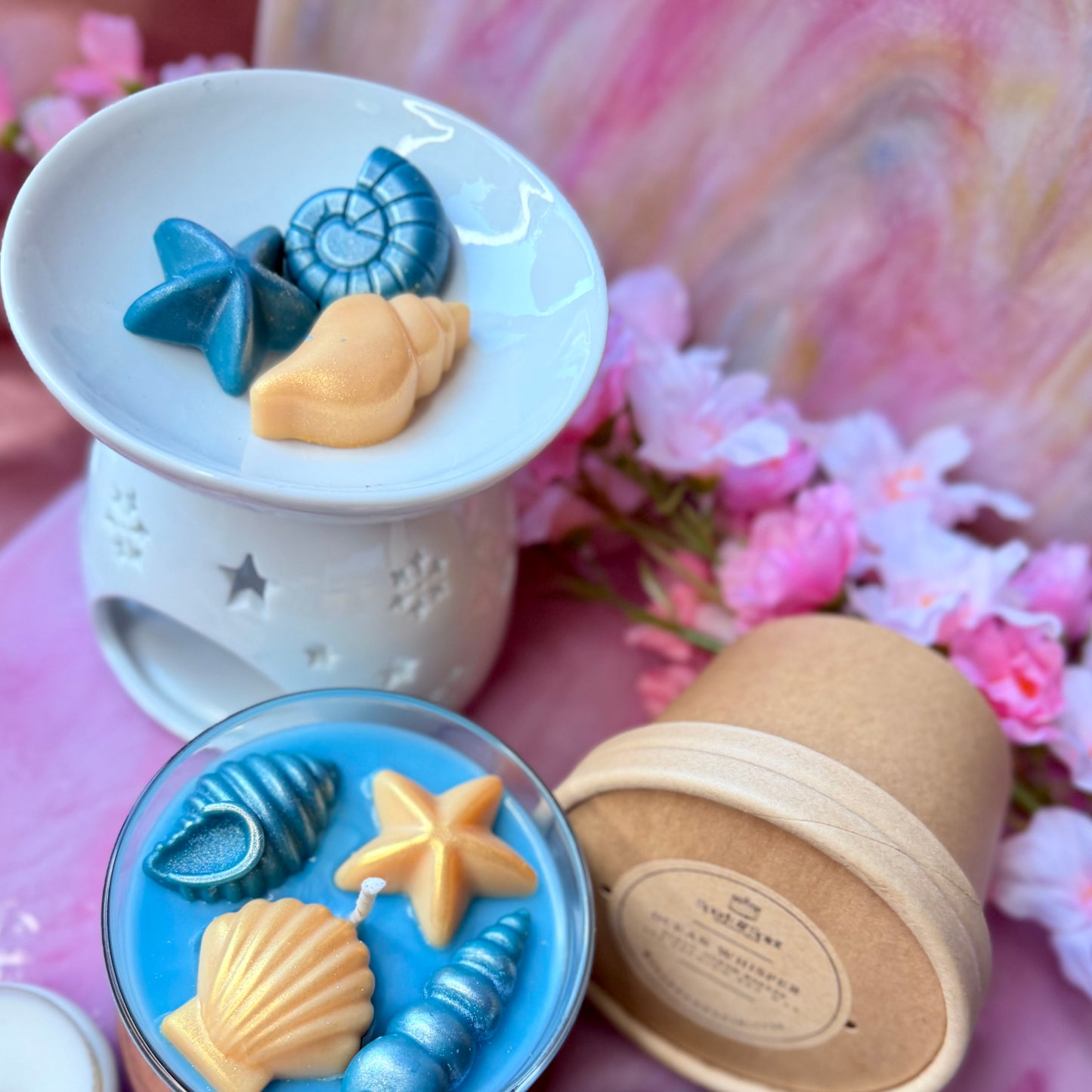 OCEAN WHISPER – Wax Melts 🌊🐚✨