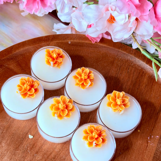 ALTAR DE MUERTOS CANDLES - Set of 6 tealights 🌼💀