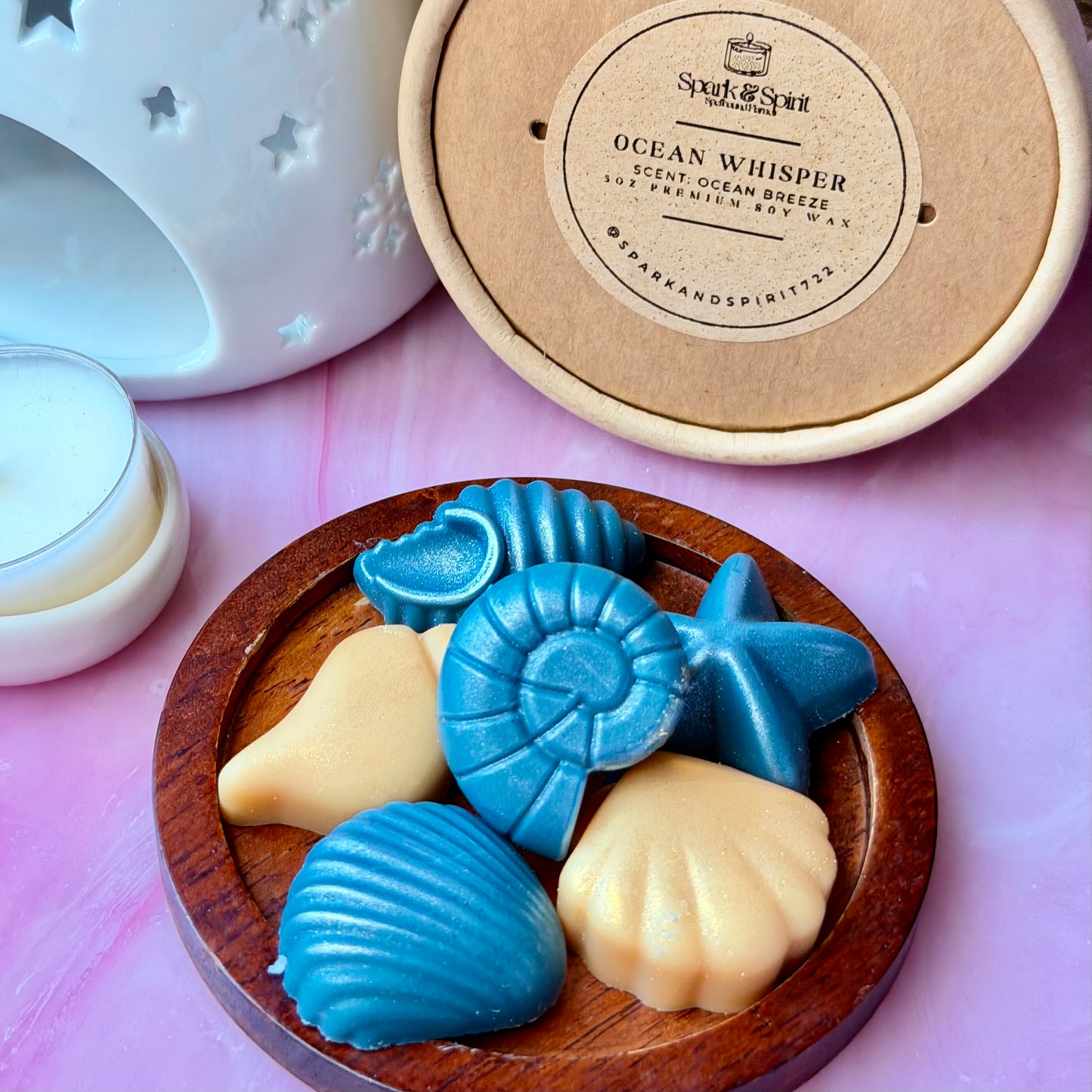 OCEAN WHISPER – Wax Melts 🌊🐚✨