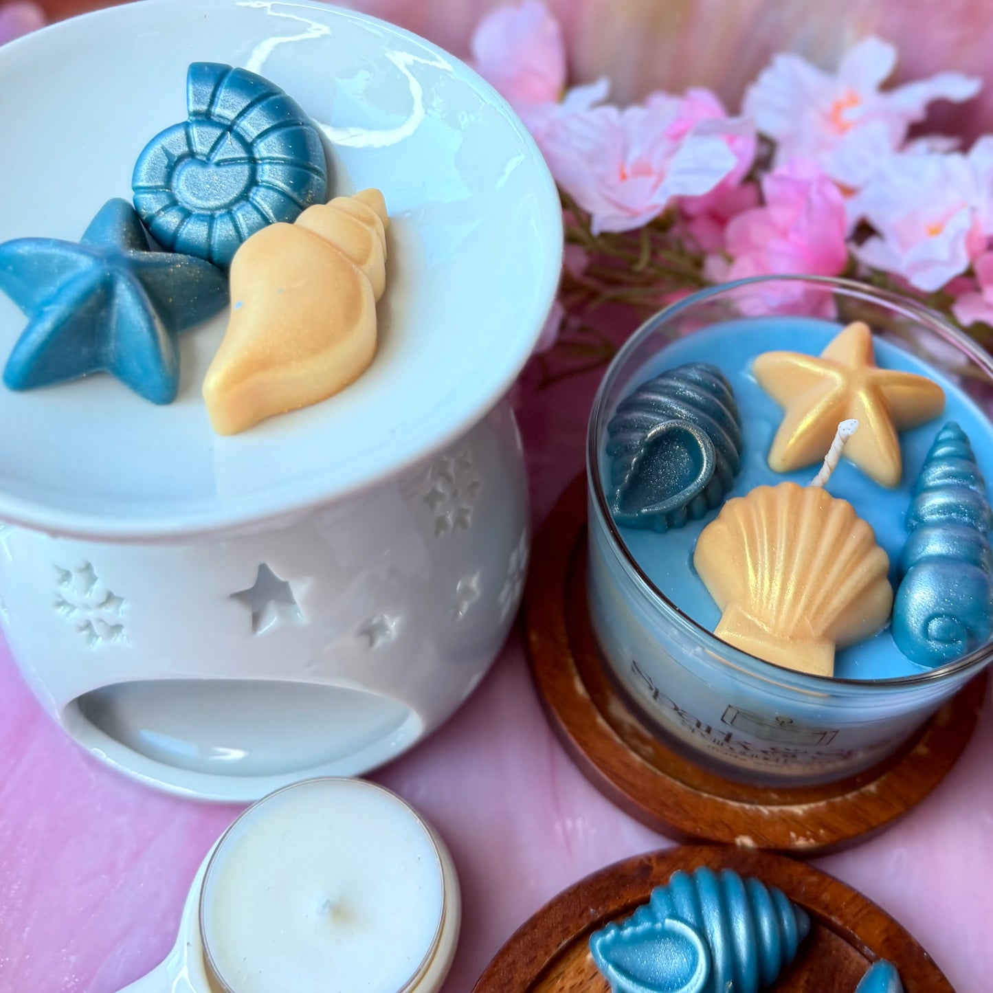 OCEAN WHISPER – Wax Melts 🌊🐚✨