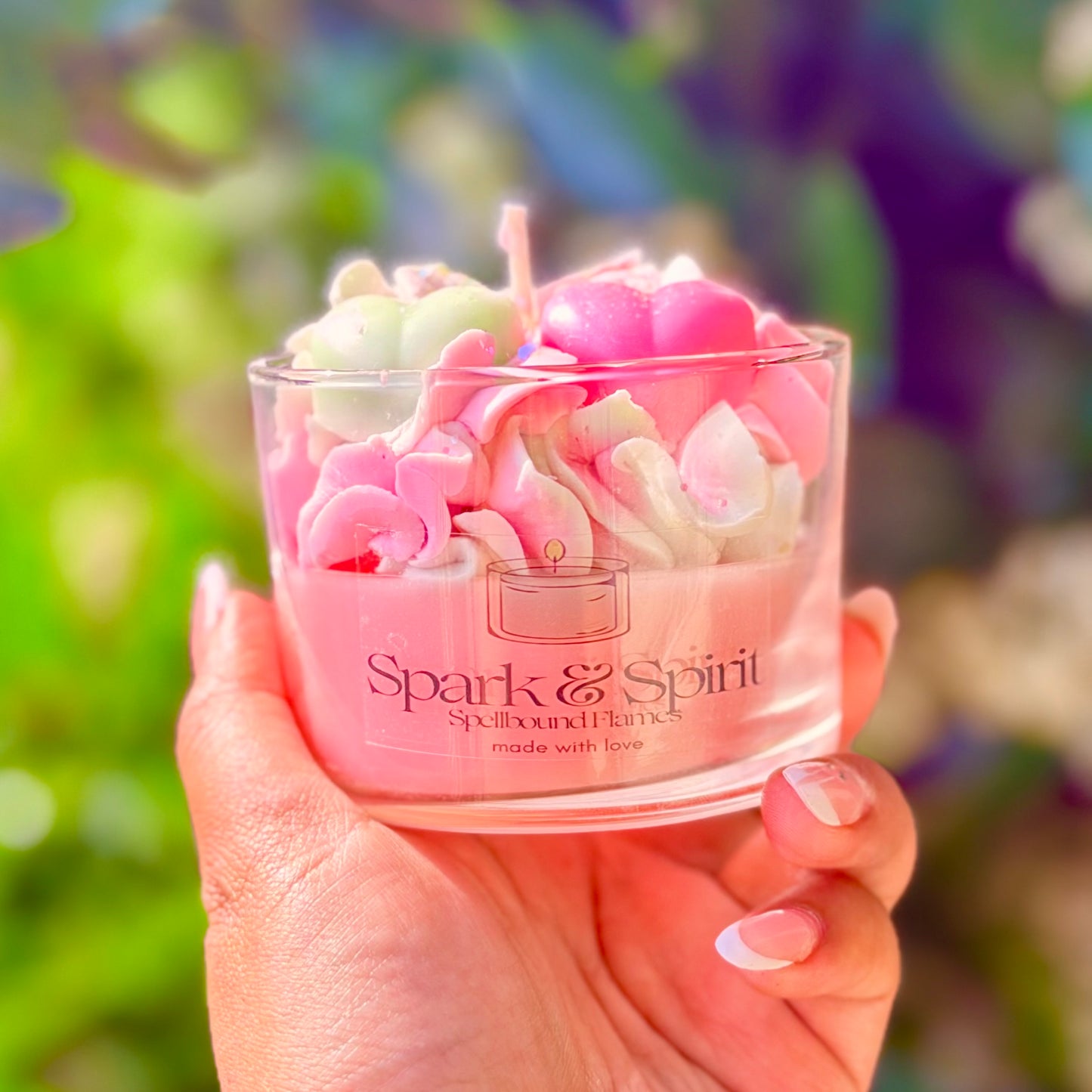Cotton Candy Candle 🍭💗