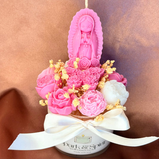 BAJO SU MANTO – Mother’s Day Candle Bouquet - 14oz🤍✨