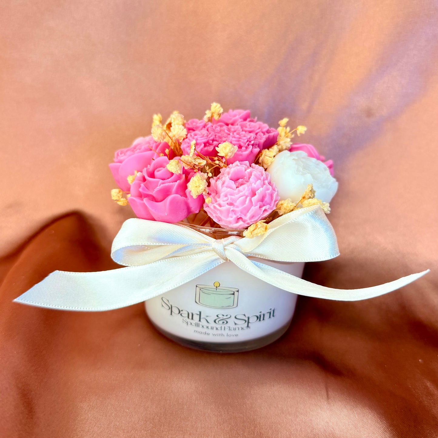BRISA DE AMOR – Mother’s Day Candle Bouquet - 12oz 🤍✨