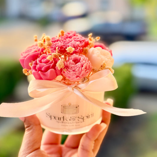 BRISA DE AMOR – Mother’s Day Candle Bouquet - 12oz 🤍✨