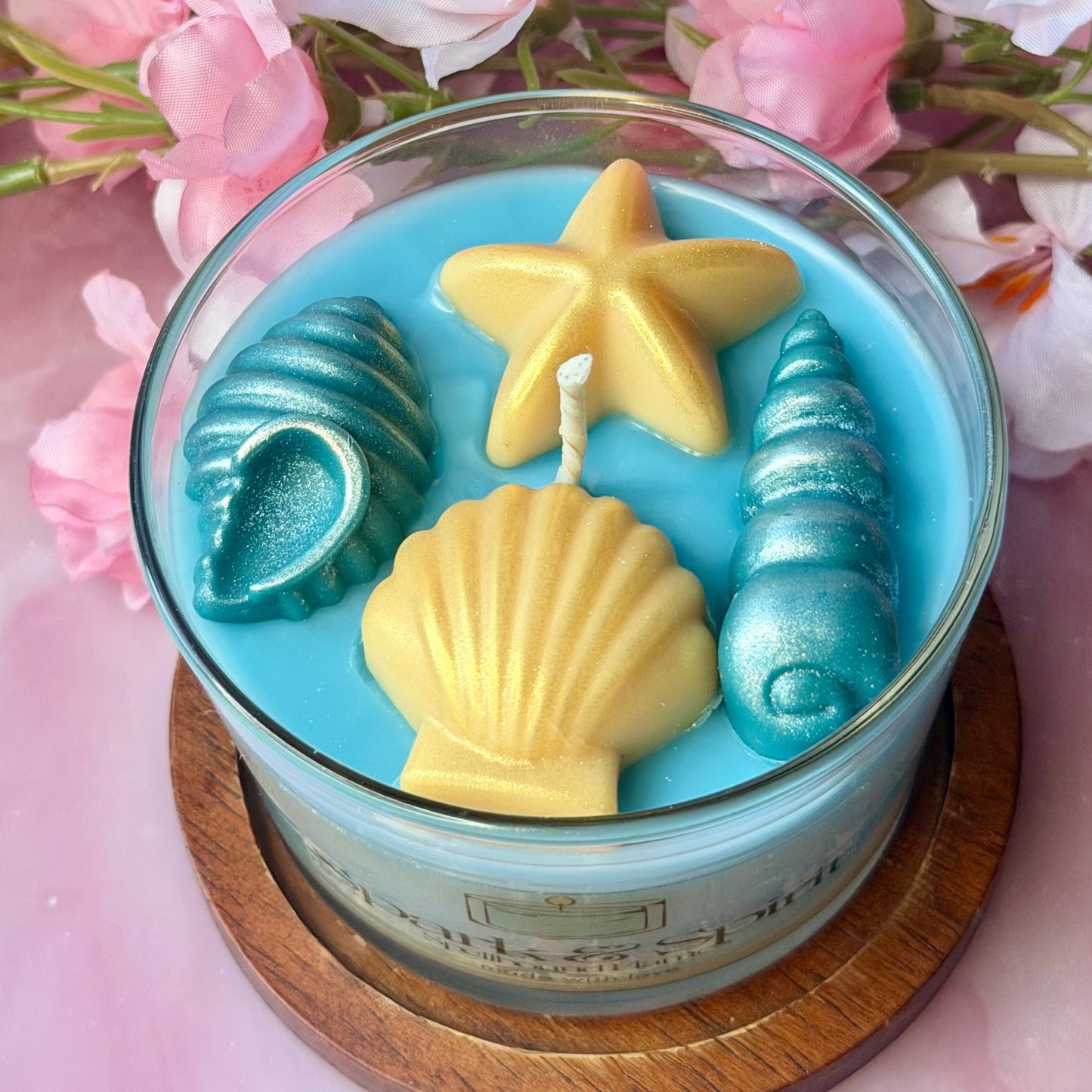 OCEAN WHISPER – Candle 9oz 🌊🐚✨