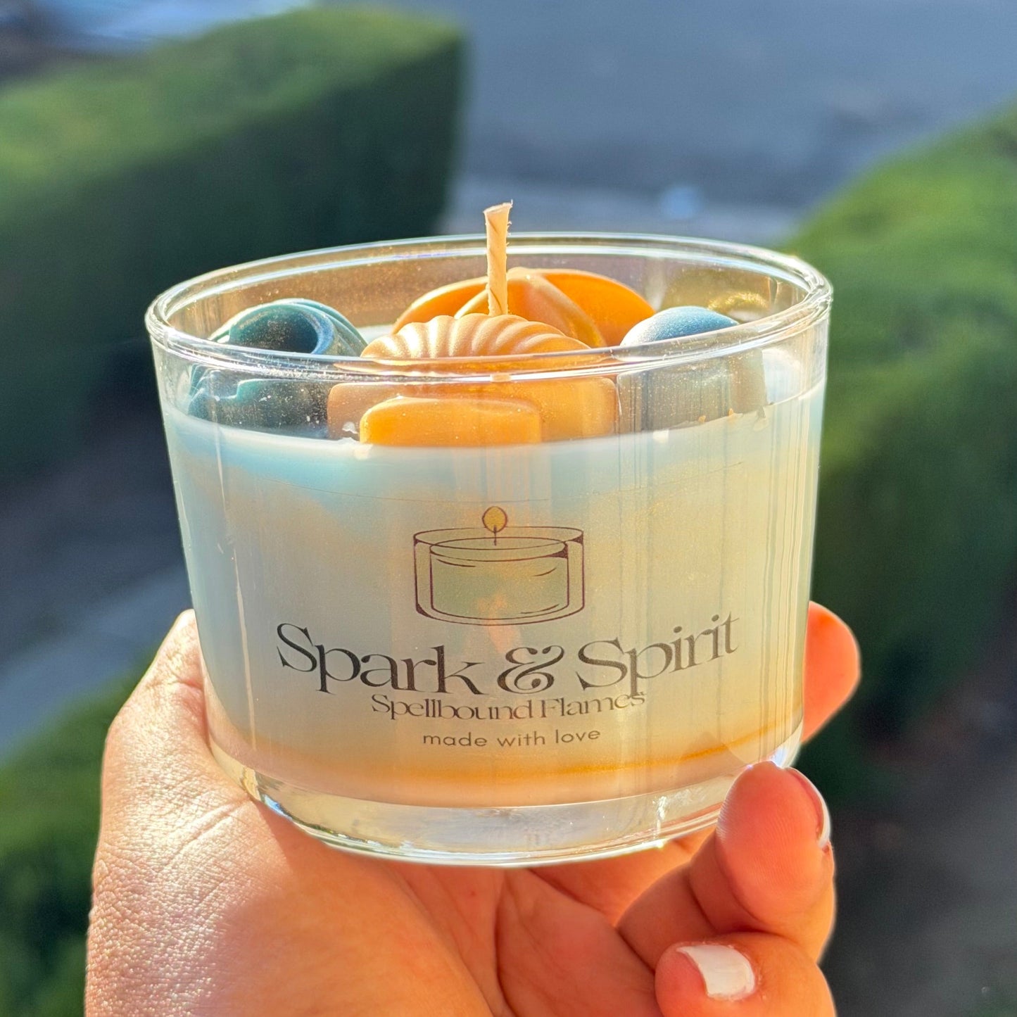 OCEAN WHISPER – Candle 9oz 🌊🐚✨