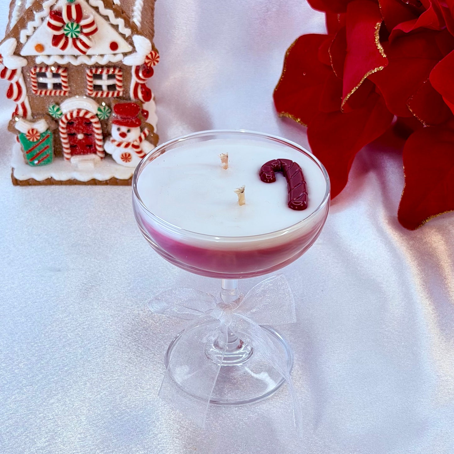Candy Cane Bubbles Candle ✨🍸