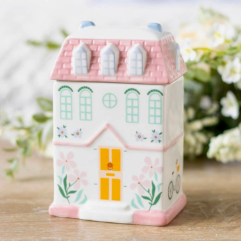 Pastel Cottage Wax Burner 🌸🏠✨