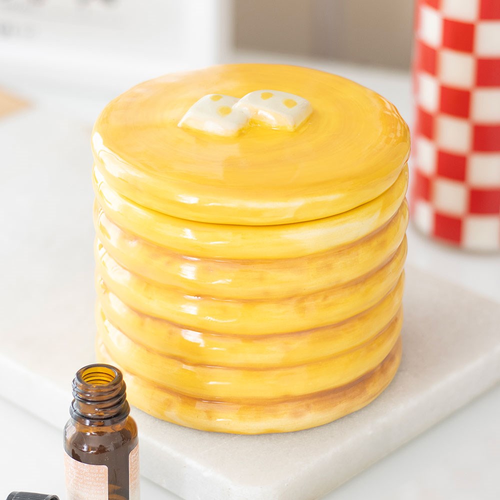 Pancake Stack Wax Burner 🥞🕯️✨