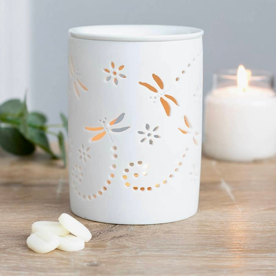 Dragonfly Meadow Wax Burner ✨🪽